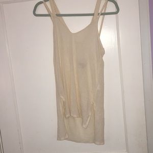 Express criss cross back tank top